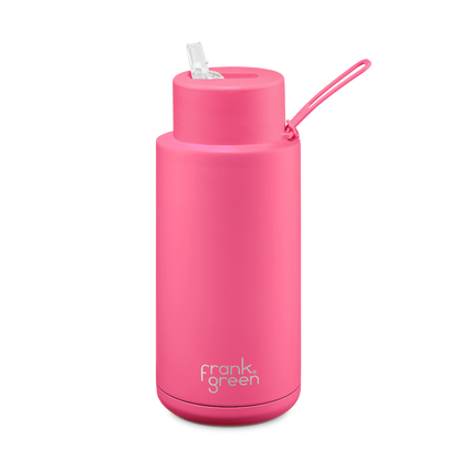 Frank Green - Ceramic Reusable Bottle (Straw) / 34oz