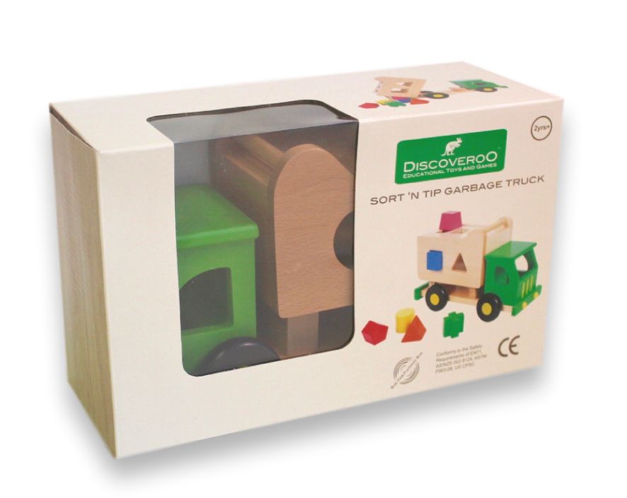 Discoveroo - Sort n' Tip Garbage Truck