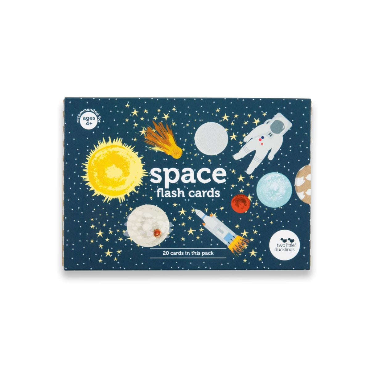 Two Little Ducklings - Space Flash Cards